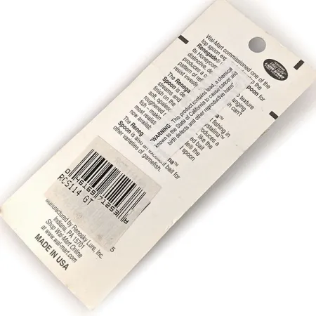 Renegade Crystalina Spoon, Guld-Orange, 11g, Skeddrag, #RCS114 GT