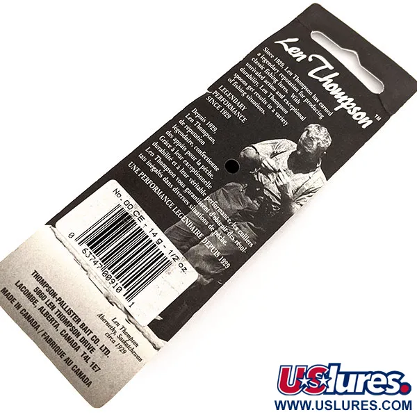 Len Thompson #00 Skeddrag, Canada Flag, 14g, Vaggande gång, #11192