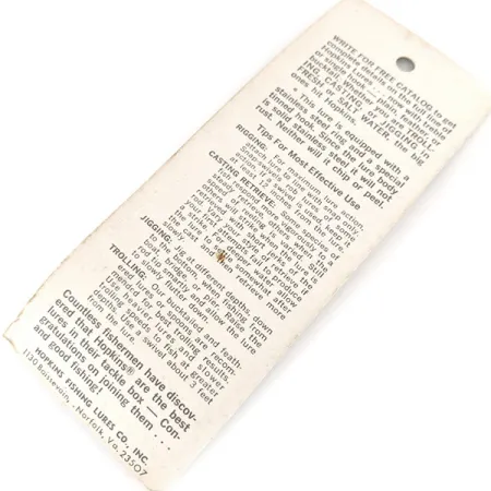 Hopkins No=Eql Jig Lure Jigg, Hamrad nickel, 14g, #11193