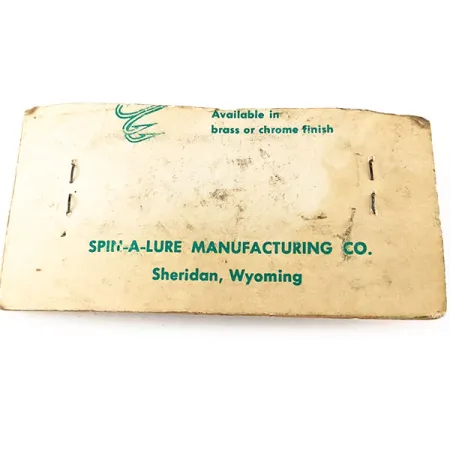 Jake's Lures Lil Jake Skeddrag, Brass / Red, 9g, USA, #11197