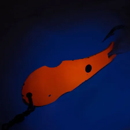 Panther Martin Zig Zag con Penna Skeddrag, Orange UV, 17g, #11202