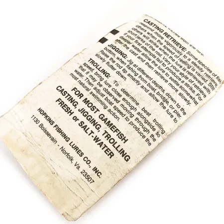 Hopkins s1 Jig Lure, Hamrad nickel, 9g, Vertikalfiske, #11239