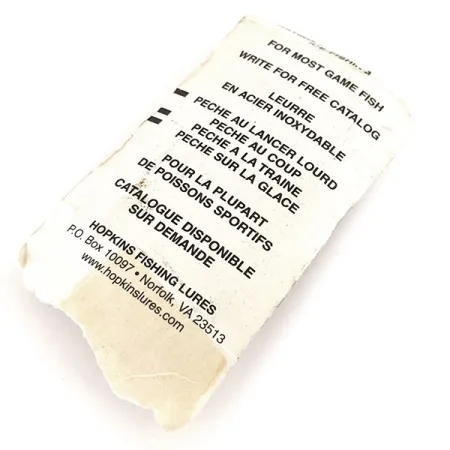 Hopkins Shorty S1 Skeddrag, Hamrad nickel, 9g, Hamrad, #11241