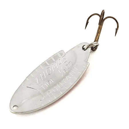 Thomas Buoyant Skeddrag, Nickel / Röd / Gul, 5g, USA-Made, #11248