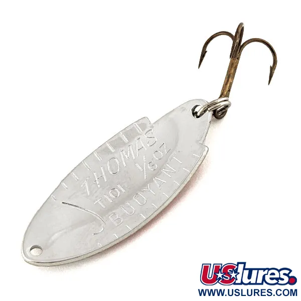 Thomas Buoyant Skeddrag, Nickel / Röd / Gul, 5g, USA-Made, #11248
