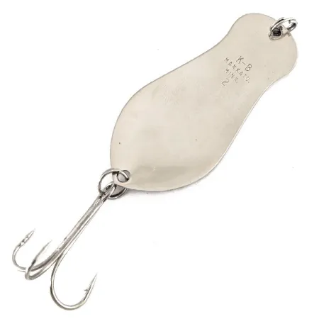 K-B Bait K-B Spoon Skeddrag, Nickel, 14g, Vintagedesign, #11251