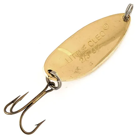 Acme Little Cleo Skeddrag, Guld, 18g, Puckelform, #11252