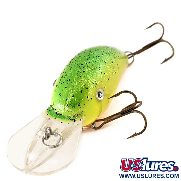 Strike King 4XD, 10g Chartreuse, Djupgående crankbait #11271