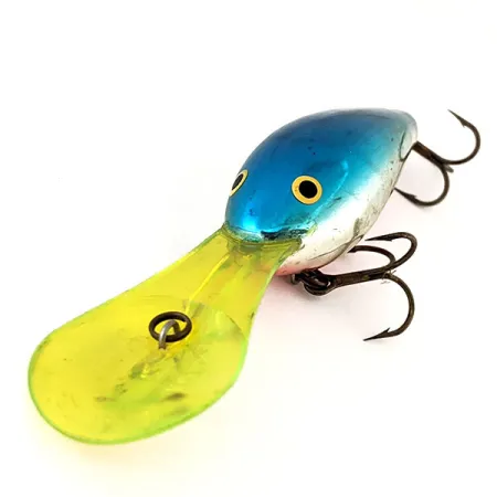 Rapala Down Deep Rattlin Fat Rap, Blå Krom, 17g, 8.5m, #11274