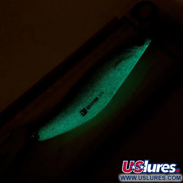 Luhr Jensen Quiver Glow Skeddrag, Glow, 14g, Mässing/Skum, #11283