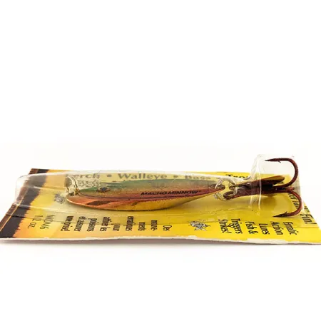 Northland Macho Minnow Pirk, Rainbow Green, 14g, Kicker Tail, #11291