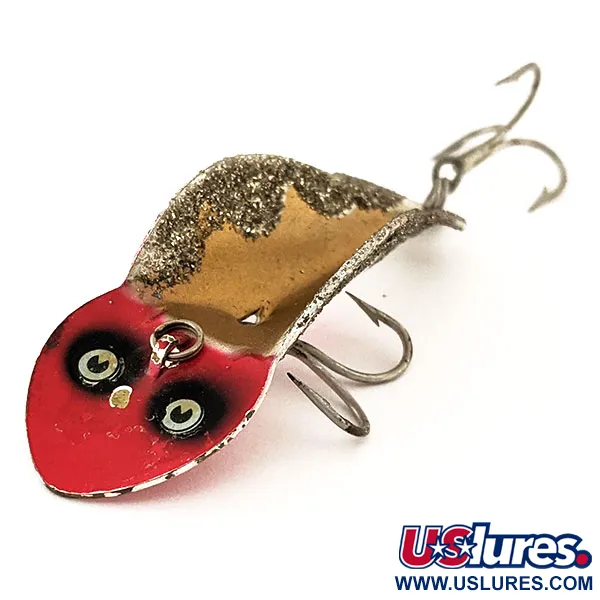 Buck Perry Spoonplug Skeddrag, Röd/Vit/Guld, 10g, #11300