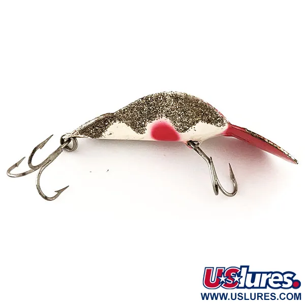 Buck Perry Spoonplug Skeddrag, Röd/Vit/Guld, 10g, #11300