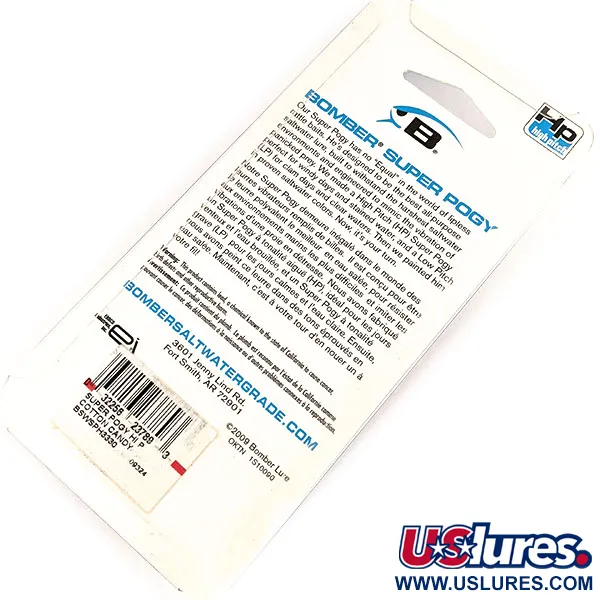 Bomber Super Pogy Lipless, Cotton Candy, 35g, High Pitch, #11303