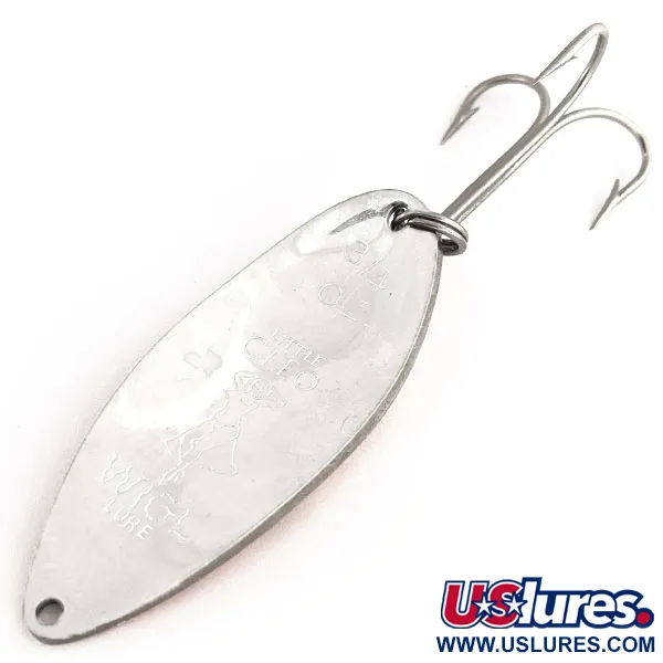 Little Cleo (Hula Girl) Skeddrag, Nickel/Orange/Svart, 21g, #11305