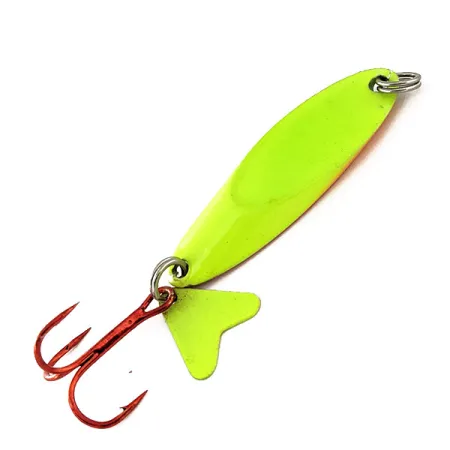 Northland Macho Minnow Pirk, Chartreuse/Regnbågsfisk, 17g, UV, #11325