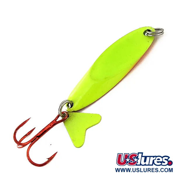 Northland Macho Minnow Pirk, Chartreuse/Regnbågsfisk, 17g, UV, #11325