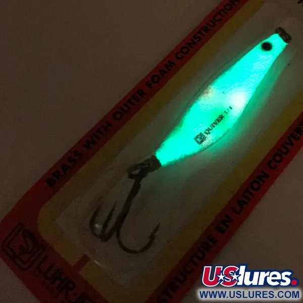 Luhr Jensen Quiver Glow Skeddrag, Glow Wonder, 14g, Lysande, #11338