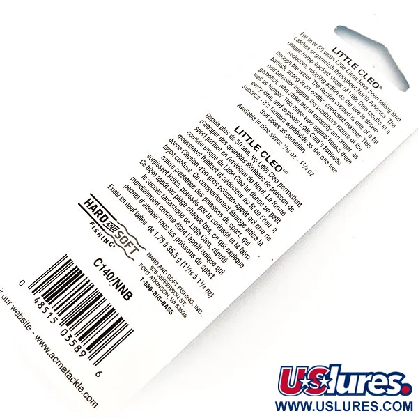 Acme Little Cleo Skeddrag, Nickel / Blå, 7g, Vintage, #11346