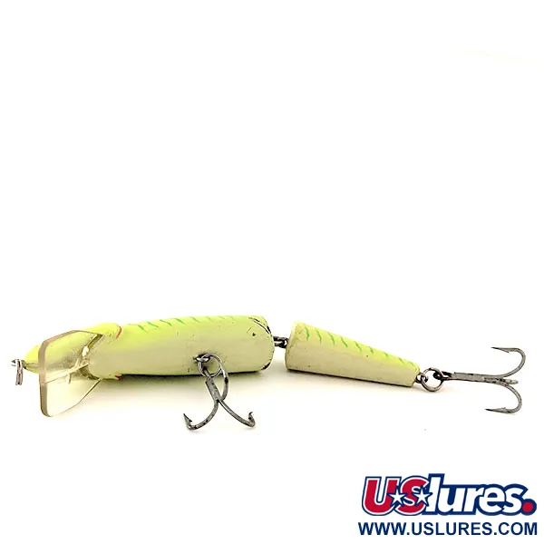 The Producers Finnigan's Minnow Jointed UV, Chartreuse, 14g, Ledat, #11357