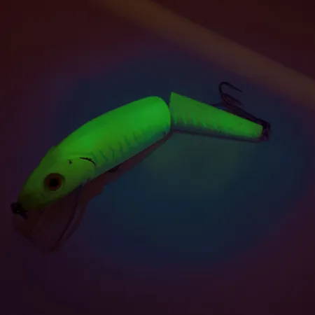 The Producers Finnigan's Minnow Jointed UV, Chartreuse, 14g, Ledat, #11357