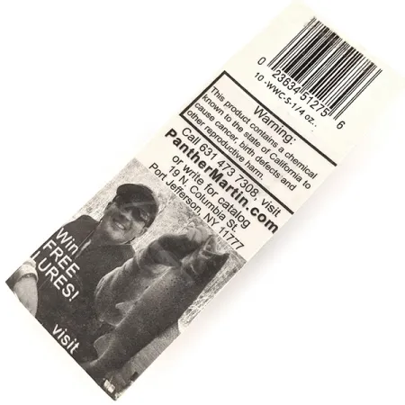 Panther Martin Weed Wing Vassdrag, Silver, 14g, #11396