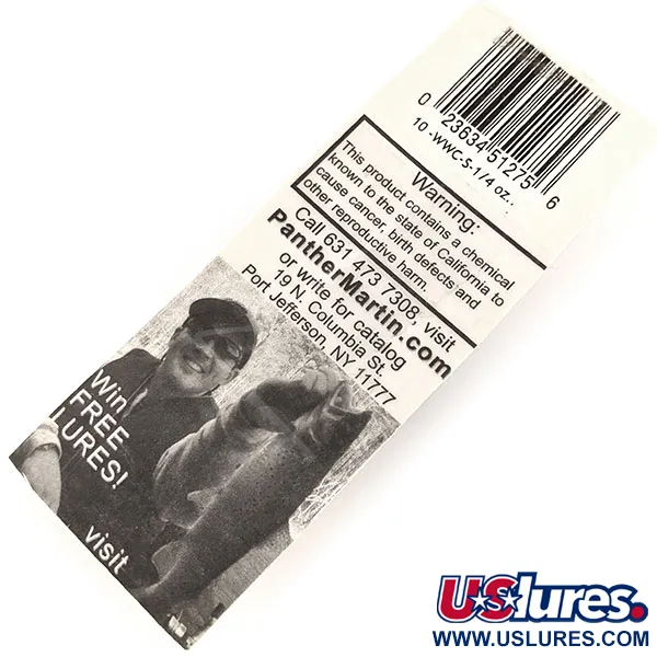 Panther Martin Weed Wing Vassdrag, Silver, 14g, #11396