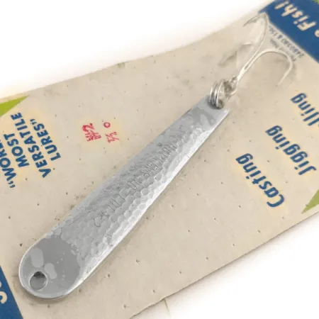 Hopkins No=Eql Skeddrag, Hamrad nickel, 14g, Rostfritt stål, #11401