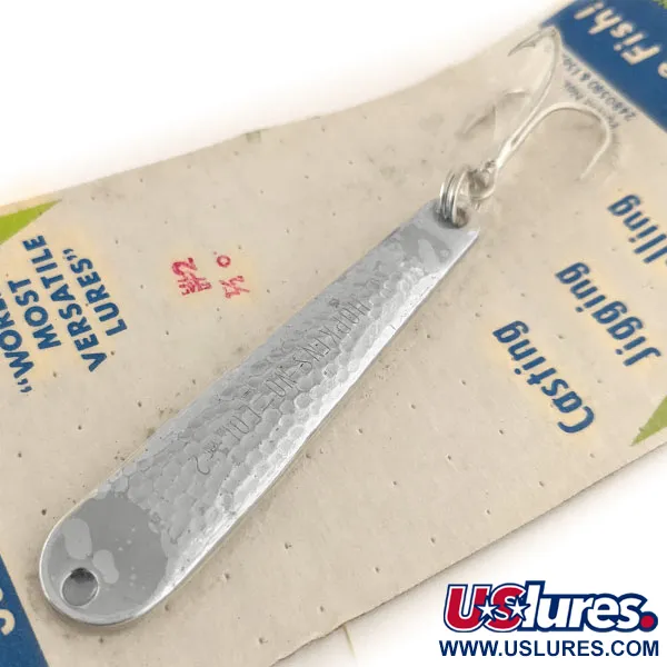 Hopkins No=Eql Skeddrag, Hamrad nickel, 14g, Rostfritt stål, #11401