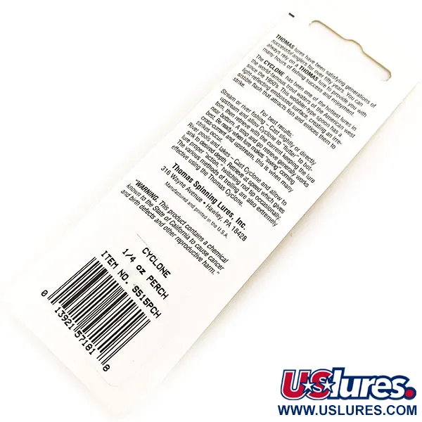 Thomas Cyclone, 7g Perch, Skeddrag #20307