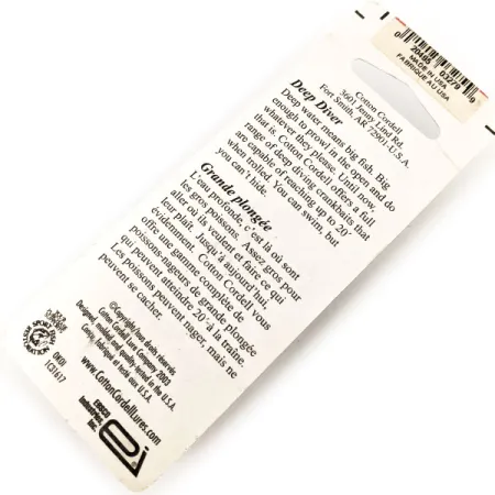 Cotton Cordell Grappler Jr Deep Diver Vobbler, Abborre, 7g, #11425