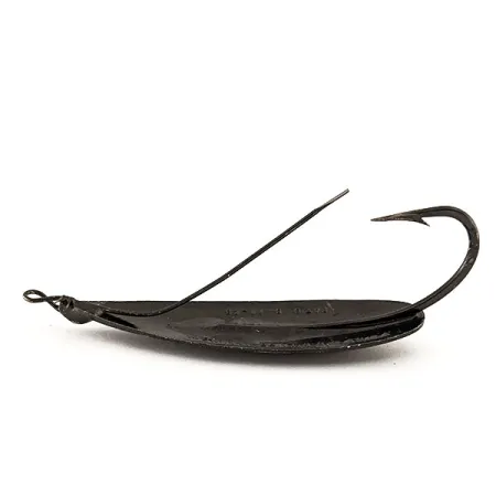 Johnson Silver Minnow Weedless, Svart, 21g, Skeddrag, #11431