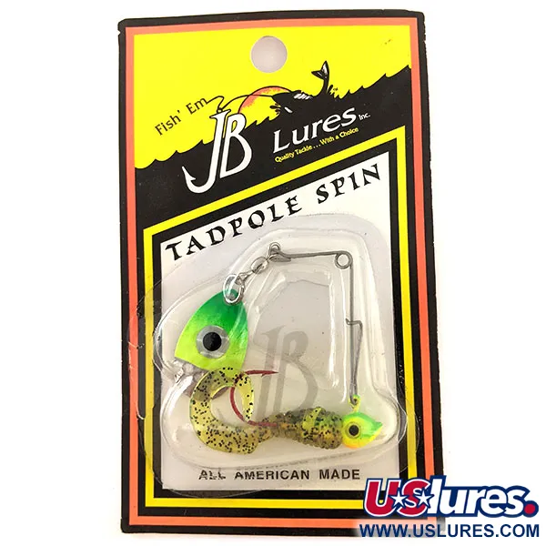 JB lures Tadpole spin UV