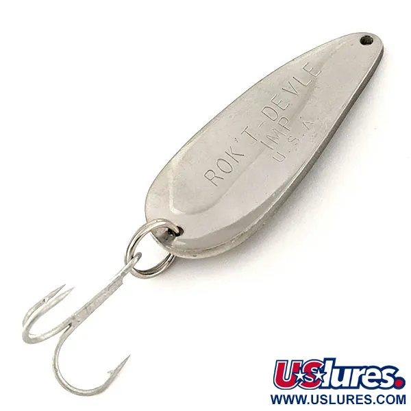 Dardevle Rok't Imp Skeddrag, Grå/Nickel, 21g, #11462