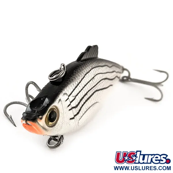 Bass Pro Shops XTS Rattle Shad Lipless, Silver, 10g, sjunkande, #11474