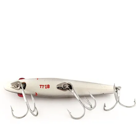 MirrOlure TT Spotted Trout Sinking Twitchbait, Silver, 17g, #11481