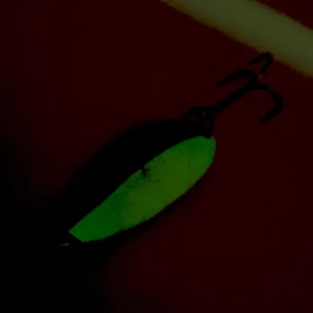 Acme Little Cleo Glow Skeddrag, Blå/Glow, 18g, Självlysande, #11494