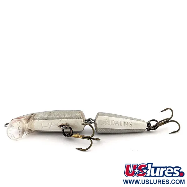 Rapala Jointed J7, 7cm, 4g, Silver Blue (SB), Ledat vobbler #15767