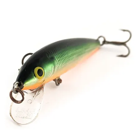 Rapala Husky Jerk 10 Wobbler, Guld/Grön, 10g, Svävande, #11517