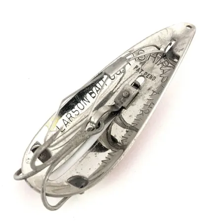 Weedless LARSON BAIT FISHTRAP Skeddrag, Röd/Vit/Nickel, 17g, #11521