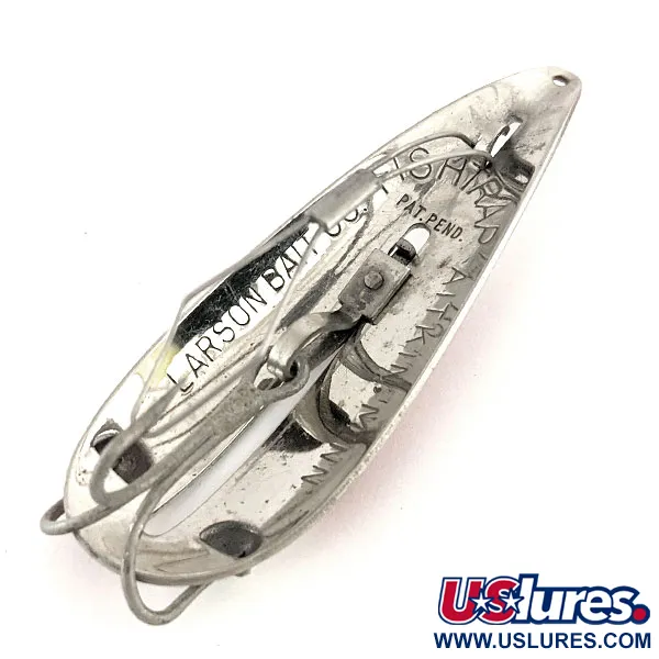 Weedless LARSON BAIT FISHTRAP Skeddrag, Röd/Vit/Nickel, 17g, #11521