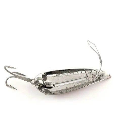 Weedless LARSON BAIT FISHTRAP Skeddrag, Röd/Vit/Nickel, 17g, #11521