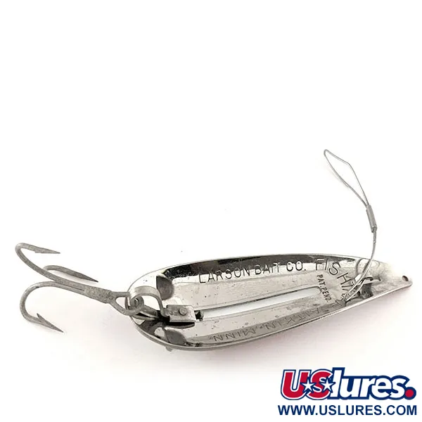 Weedless LARSON BAIT FISHTRAP Skeddrag, Röd/Vit/Nickel, 17g, #11521