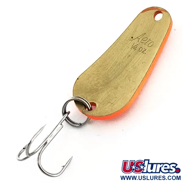 Aeroplane Spinner Aero UV Skeddrag, Fluorescerande Orange / Guld, 7g, UV, #11619