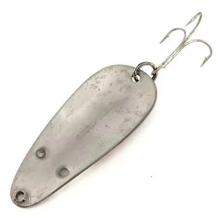 South Bend Mouse Skeddrag, Röd / Vit / Nickel, 16g, Vintage, #11540