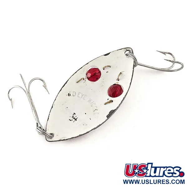 Hofschneider Red Eye Wiggler Skeddrag, Röd/Vit, 25g, Glasögon, #11541