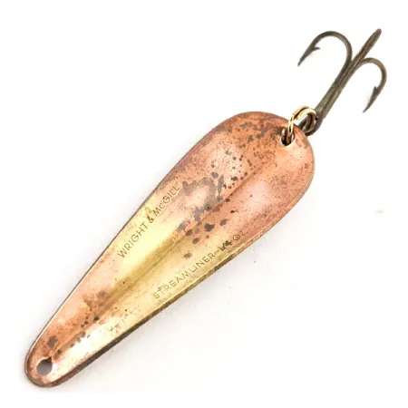 Wright & McGill Streamliner Skeddrag, Brons, 7g, Vintage, #11544