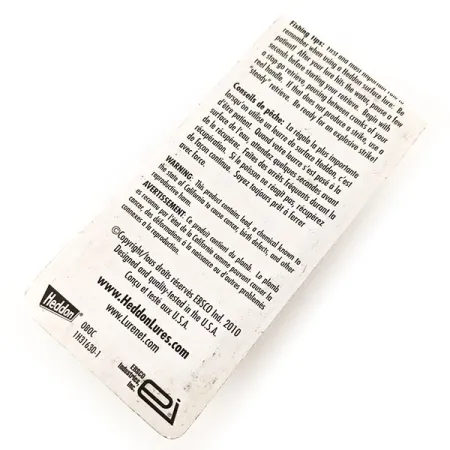 Heddon Baby Torpedo Ytbete, Frog, 9g, Bakre Propeller, #11548