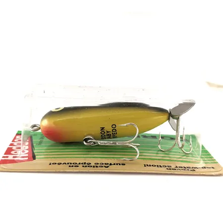 Heddon Baby Torpedo Ytbete, Frog, 9g, Bakre Propeller, #11548
