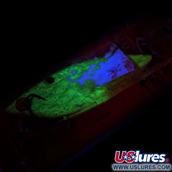 Strike King Diamond Shad UV Vibrationsbete, Chartreuse, 14g, UV, #11551